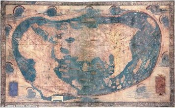 Карта Христофора Колумба 1492 года