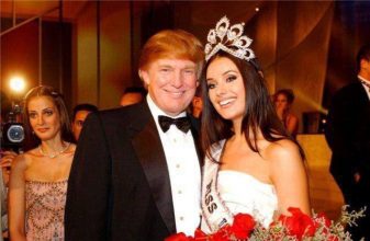 Оксана Фёдорова и Дональд Трамп